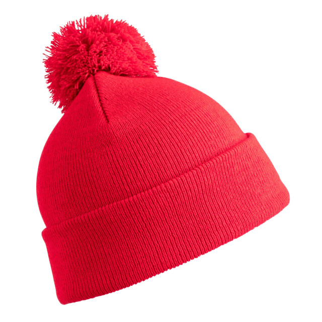Result Kinder/kids winter essentials pom pom muts UTFK1380_red large
