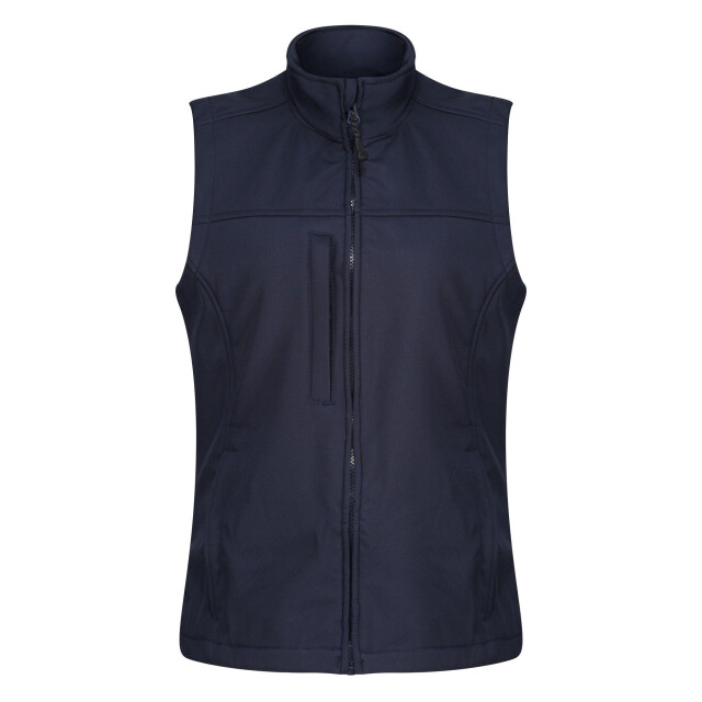 Regatta Dames flux softshell gilet UTFK1375_navynavy large