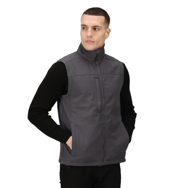 Regatta Heren flux softshell body warmer UTFK1373_sealgreysealgrey large