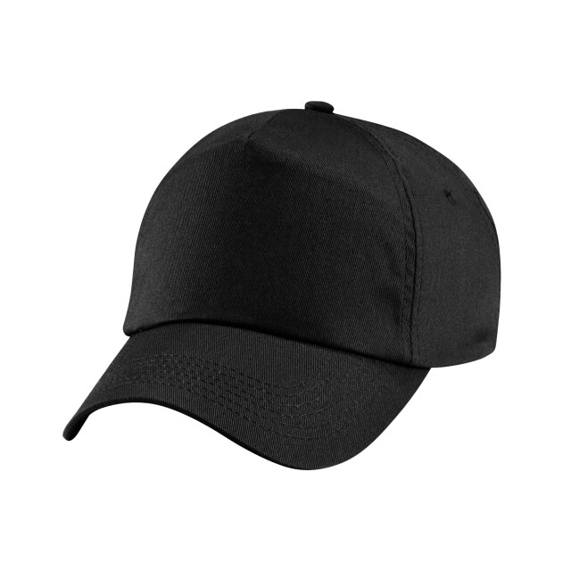 Beechfield Cap met 5 panelen voor kinderen UTFK1379_black large