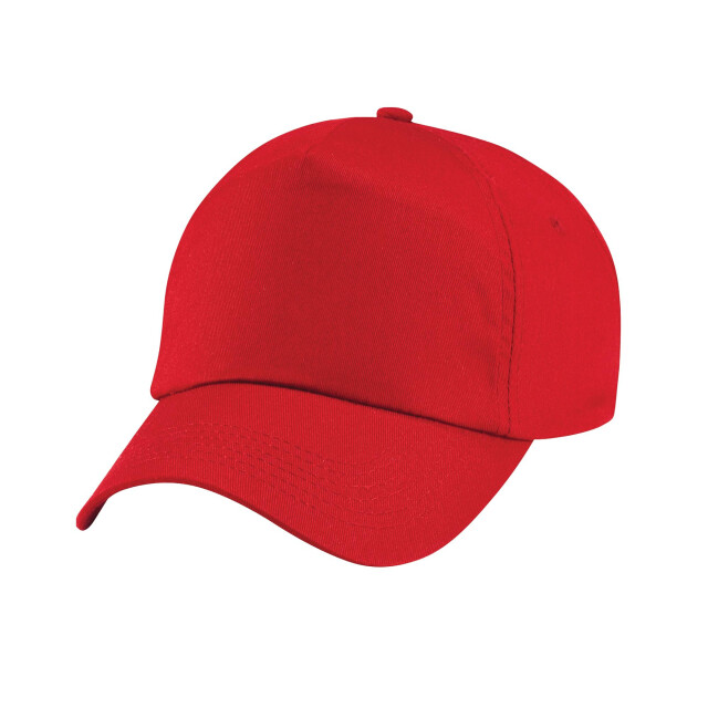 Beechfield Cap met 5 panelen voor kinderen UTFK1379_classicred large