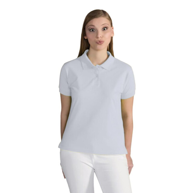 SG Dames poloshirt met korte mouwen van katoen UTFK1348_lightoxford large