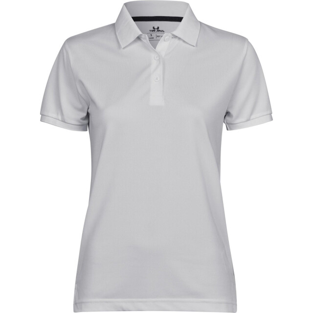 Tee Jays Dames club polo shirt UTFK1346_white large