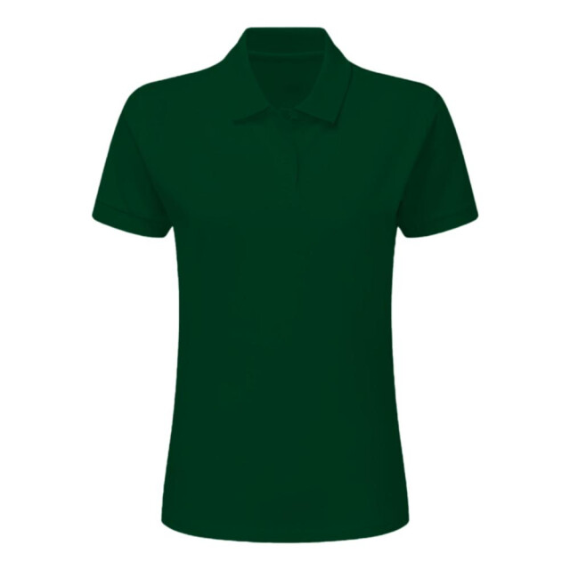 SG Dames poloshirt met korte mouwen van katoen UTFK1348_bottlegreen large