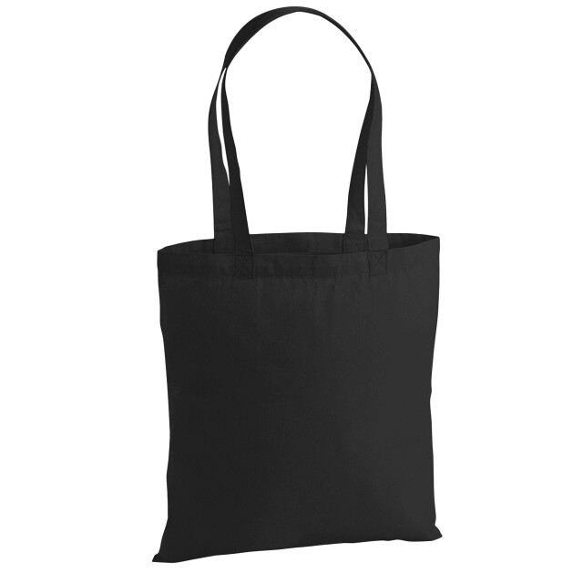 Westford Mill Topkwaliteit katoenen draagtas UTFK1314_black large