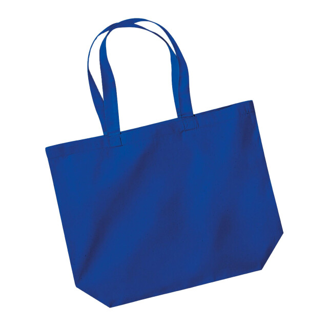Westford Mill Biologische maxi premium boodschappentas UTFK1281_brightroyalblue large