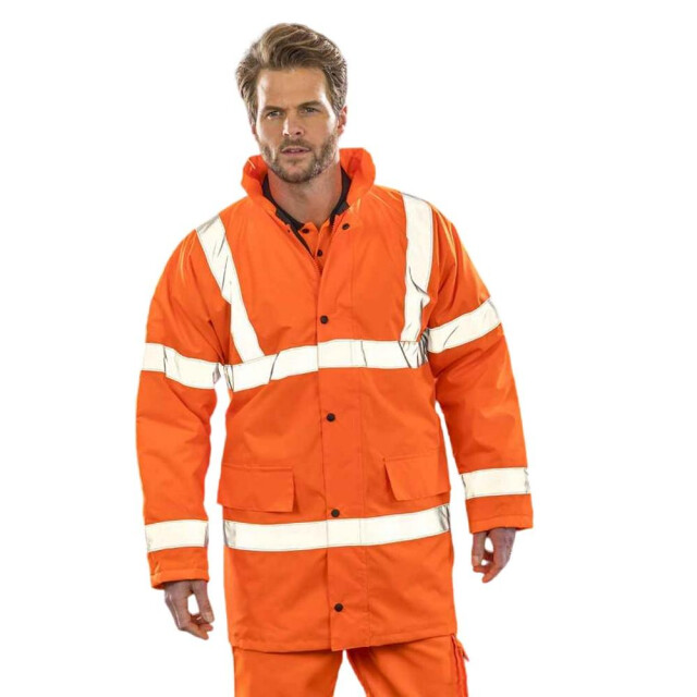 Result Motorwayjas heren UTFK1255_orange large