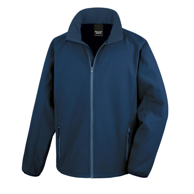 Result Soft shell jas voor heren UTFK1248_navyroyalblue large