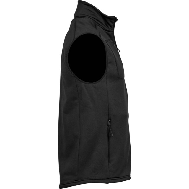 Tee Jays Heren fleece stretch body warmer UTFK1249_black large