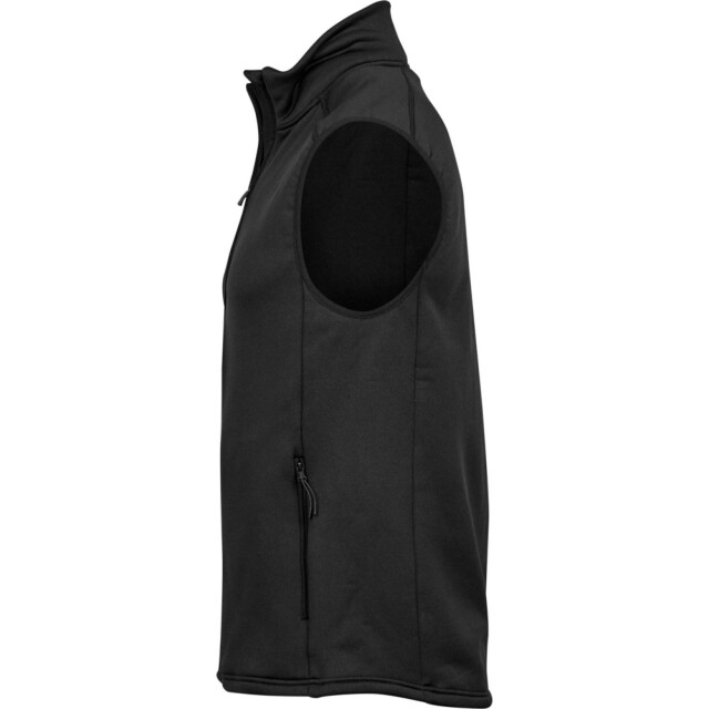 Tee Jays Heren fleece stretch body warmer UTFK1249_black large