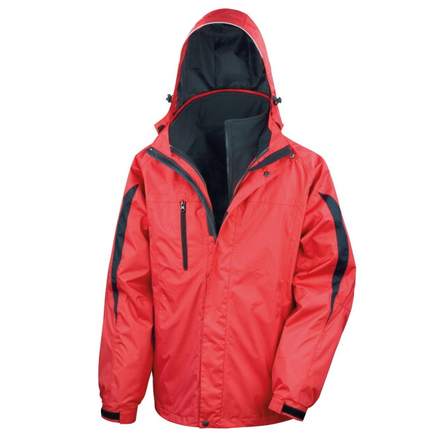 Result Heren 3 in 1 reisjas UTFK1243_redblack large