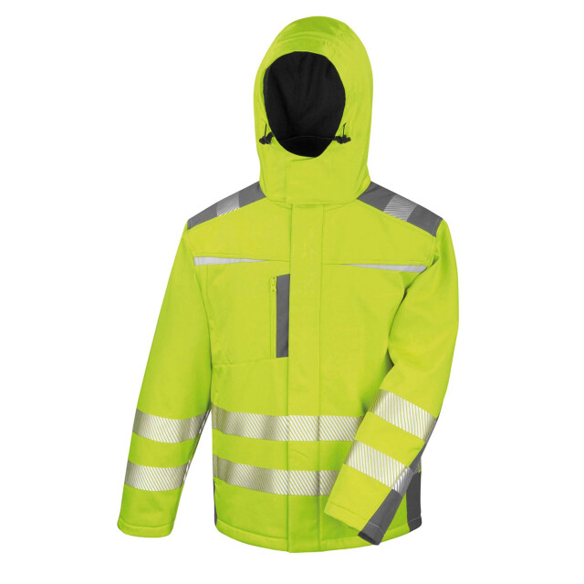 Result Dynamische reflecterende jas voor volwassenen UTFK1238_fluroyellow large