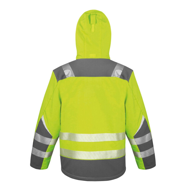 Result Dynamische reflecterende jas voor volwassenen UTFK1238_fluroyellow large