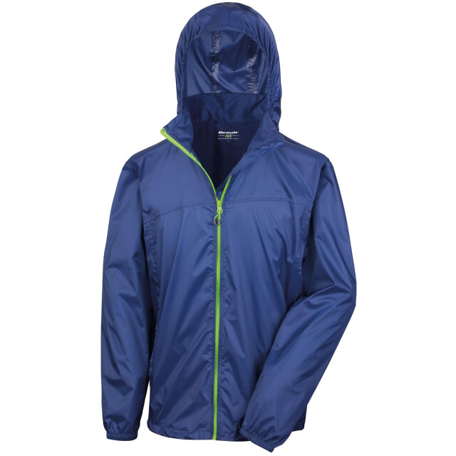 Result Heren lichtgewicht afritsbaar jasje UTFK1225_navylime large