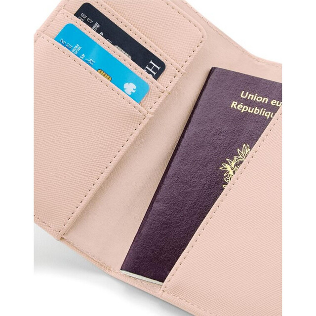 Bagbase Boutique paspoorthouder en set bagagelabels UTFK1177_softpink large