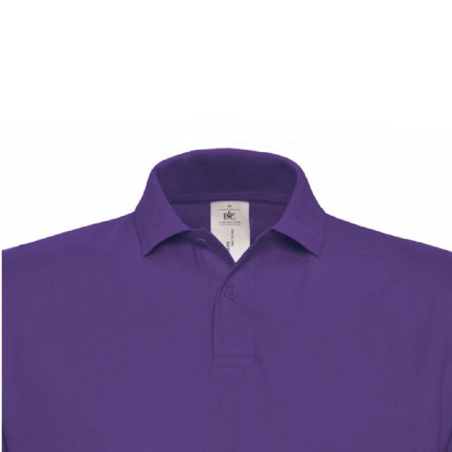 B and C B&c id.001 heren poloshirt met korte mouwen UTFK112_purple large