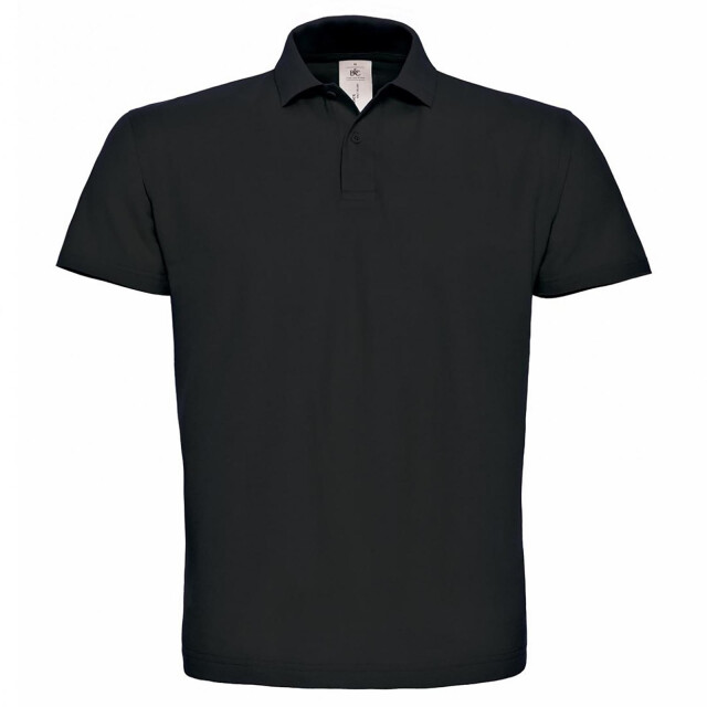 B and C B&c id.001 heren poloshirt met korte mouwen UTFK112_black large