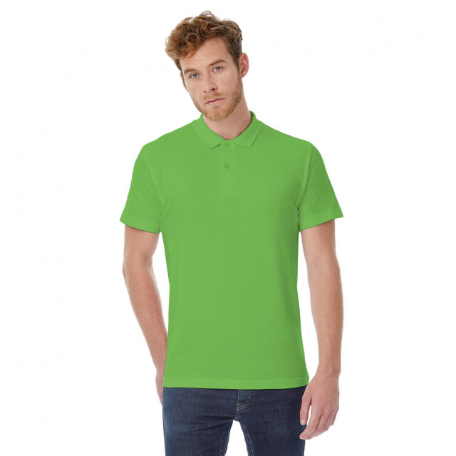 B and C B&c id.001 heren poloshirt met korte mouwen UTFK112_realgreen large