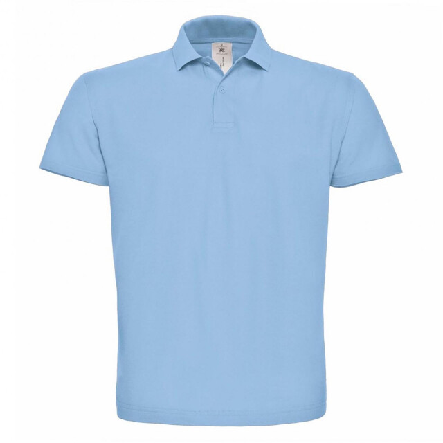 B and C B&c id.001 heren poloshirt met korte mouwen UTFK112_lightblue large