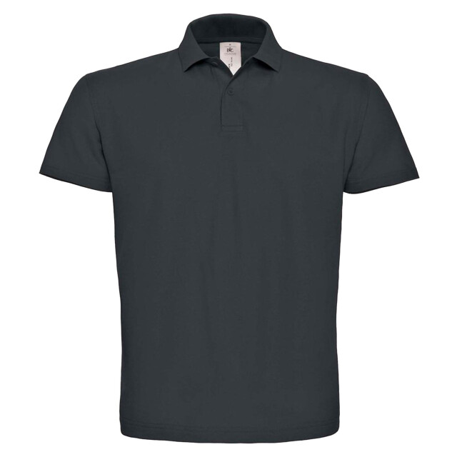 B and C B&c id.001 heren poloshirt met korte mouwen UTFK112_anthracite large