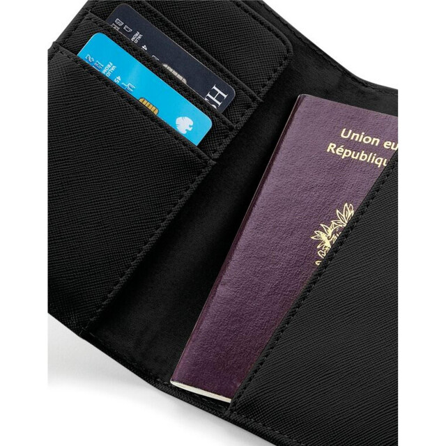 Bagbase Boutique paspoorthouder en set bagagelabels UTFK1177_black large