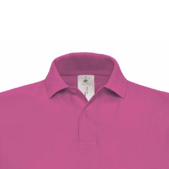 B and C B&c id.001 heren poloshirt met korte mouwen UTFK112_fuchsia large