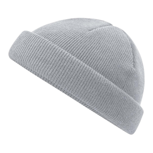 Beechfield Fisherman mini gerecycleerde beanie UTFK1148_lightgrey large