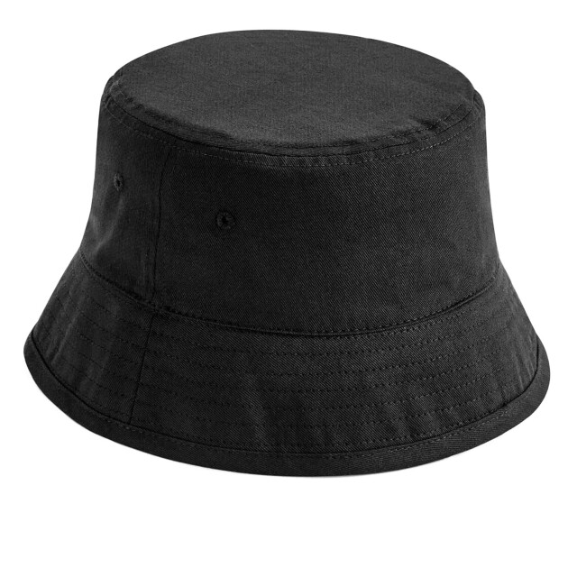 Beechfield Uniseks volwassenen emmerhoed van biologisch katoen UTFK1098_black large