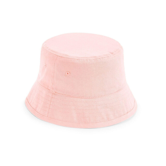 Beechfield Kinder/kinderen bio katoenen emmerhoed UTFK1100_powderpink large