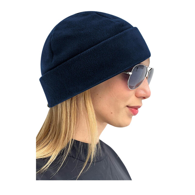 Beechfield Fleece gerecycleerde muts UTFK1118_frenchnavy large