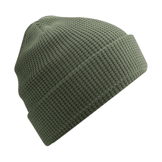 Beechfield Wafelmuts van biologisch katoen UTFK1120_olivegreen large