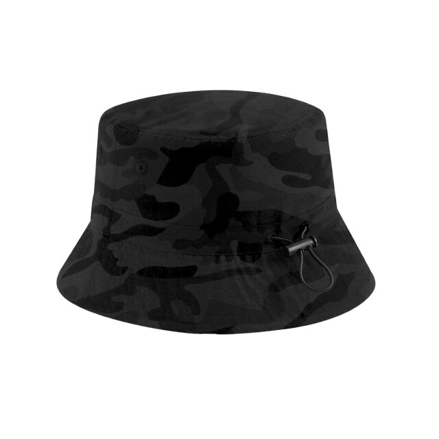 Beechfield Camo polyester gerecyclede emmerhoed UTFK1124_midnight large