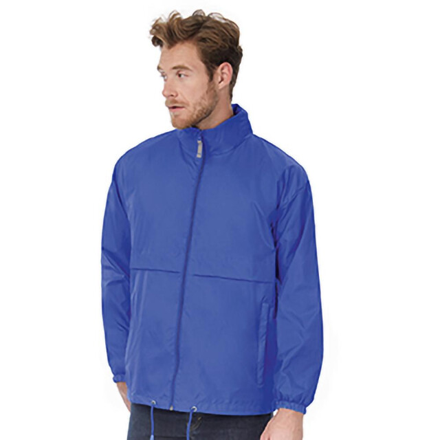 B and C B&c heren lucht lichtgewicht windproof, douchebestendig & waterafstotend jasje UTFK105_royalblue large