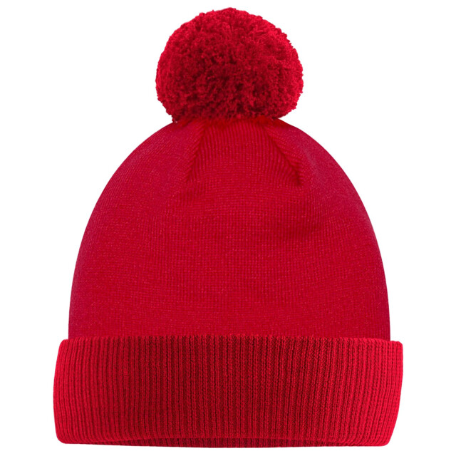 Beechfield Snowstar biologisch katoenen muts UTFK1092_classicred large