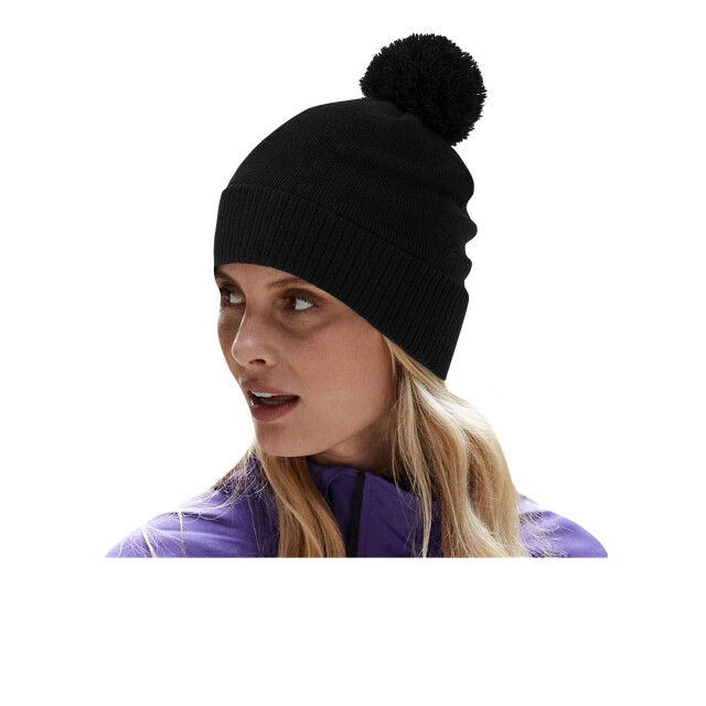 Beechfield Snowstar thermische waterafstotende muts UTFK1082_black large