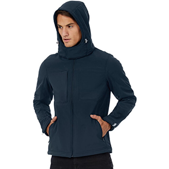 B and C B&c herenslaapzak ademend, waterdicht & winddicht jasje (fleece lining) UTFK101_navyblue large