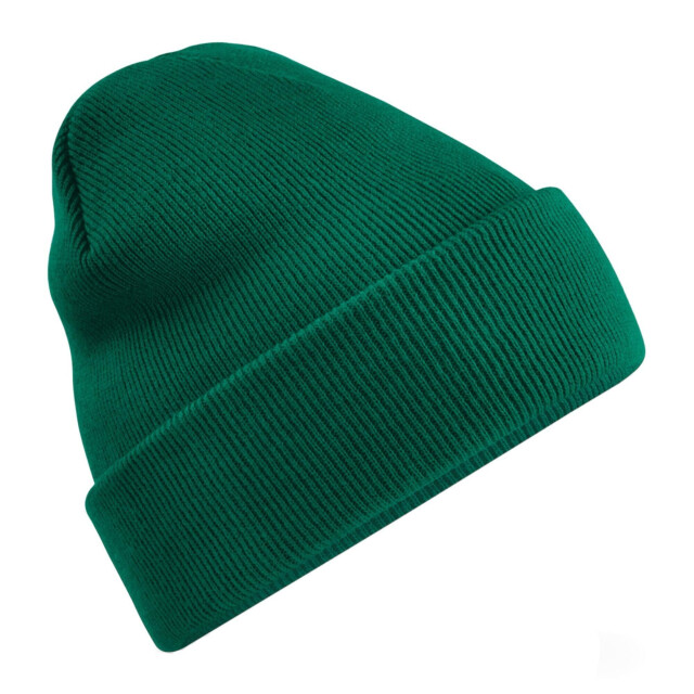 Beechfield Originele gerecycleerde muts met manchet UTFK1129_bottlegreen large