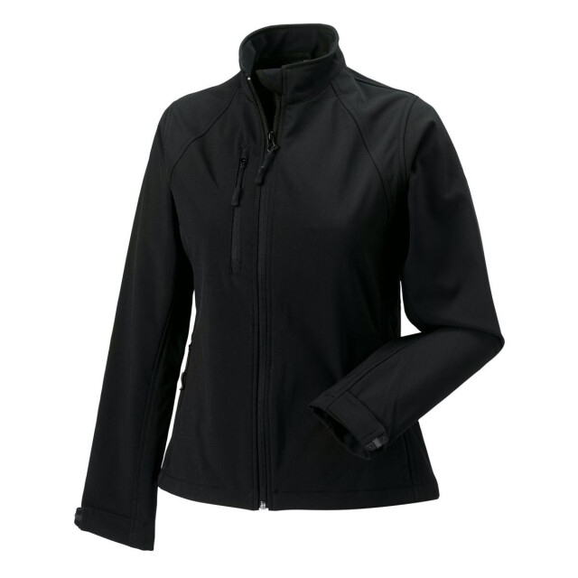 Jerzees Colours Dames waterbestendig & winddicht soft shell-jasje UTFK688_black large