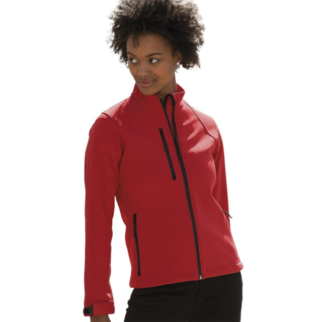 Jerzees Colours Dames waterbestendig & winddicht soft shell-jasje UTFK688_classicred large