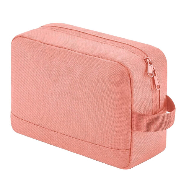 Bagbase Essentiële gerecycleerde toilettas UTFK1105_blushpink large