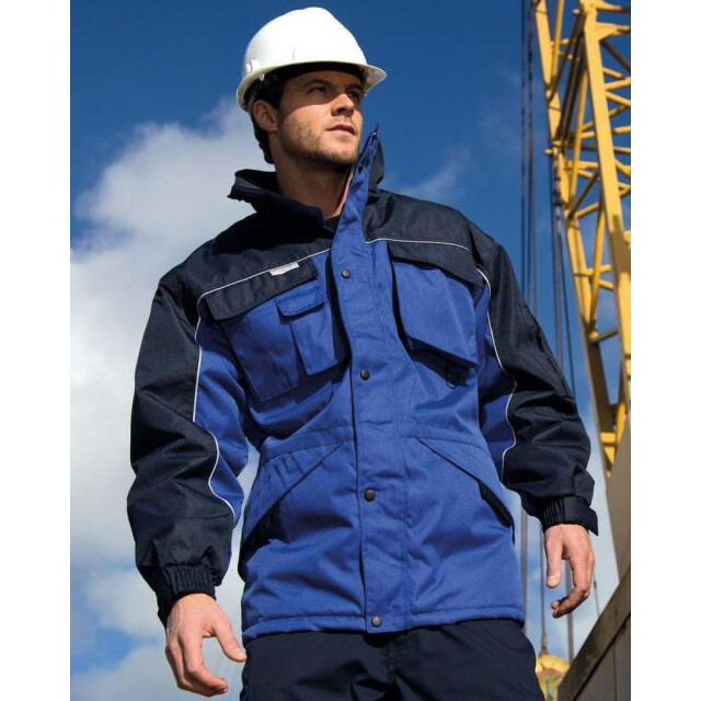 Result Heren workwear heavy duty waterafstotende winddichte combo coat UTFK1009_royalnavy large