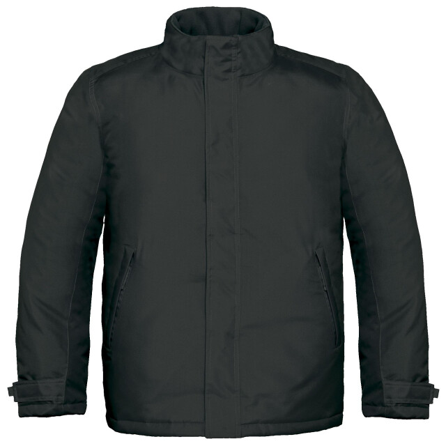 B and C B&c mens real+ premium windproof thermo-isolated jacket (waterdichte pu coating) UTFK103_black large