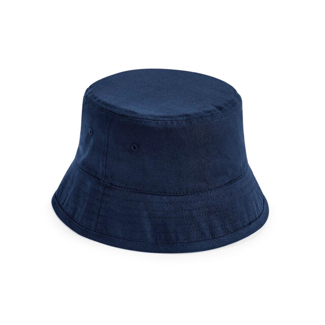 Beechfield Kinder/kinderen bio katoenen emmerhoed UTFK1100_navy large