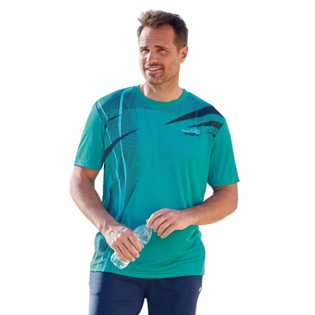Atlas For Men T-shirt met grafische print voor heren (pak van 3) UTAF960_greyblackgreen large
