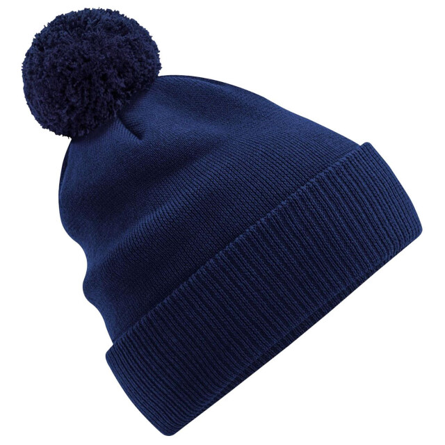 Beechfield Snowstar biologisch katoenen muts UTFK1092_oxfordnavy large