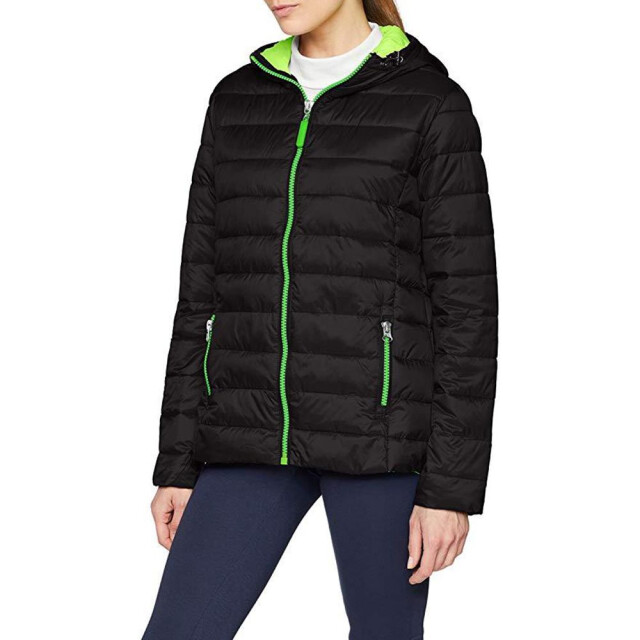 Result Urban mens snowbird hooded jacket UTFK655_blacklimegreen large