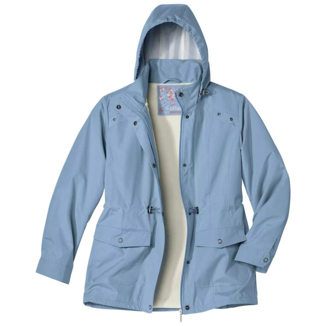 Atlas for Women Dames microfleece gevoerd windjack UTAF827_blue large