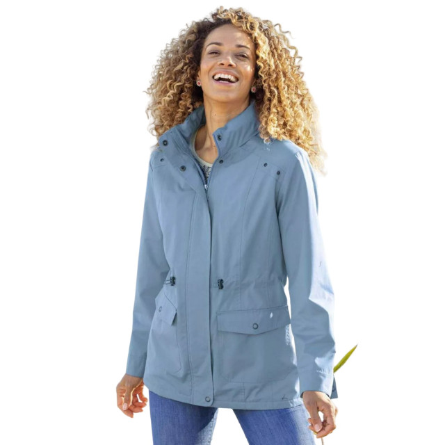 Atlas for Women Dames microfleece gevoerd windjack UTAF827_blue large