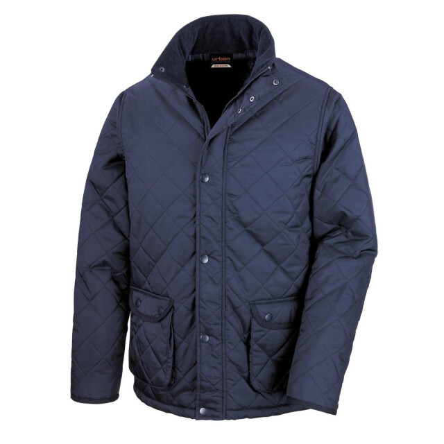 Result Heren stedelijk cheltenham waterafstotend jasje UTFK656_navyblue large