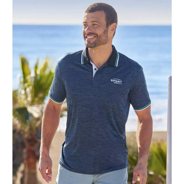 Atlas For Men Heren casual polo shirt (pack of 2) UTAF688_navyblue large